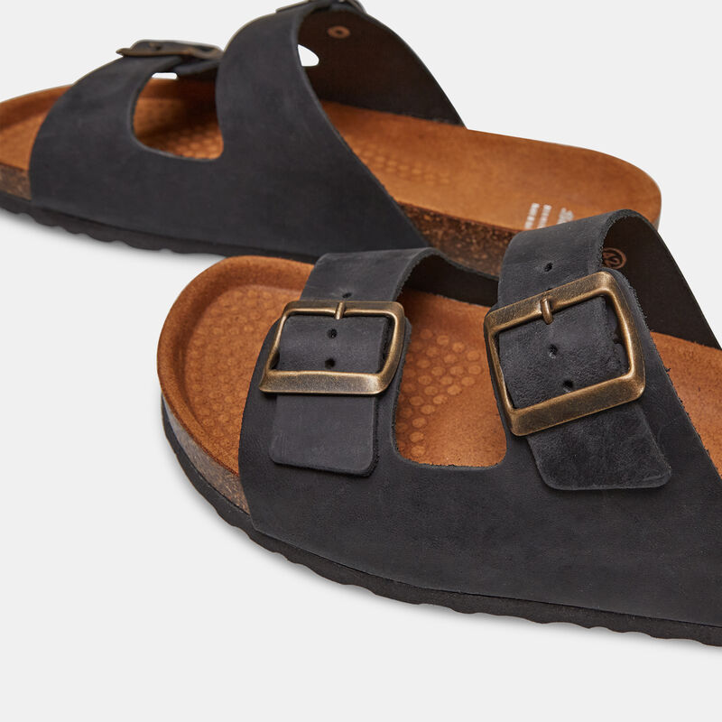 Slides da uomo in nubuck