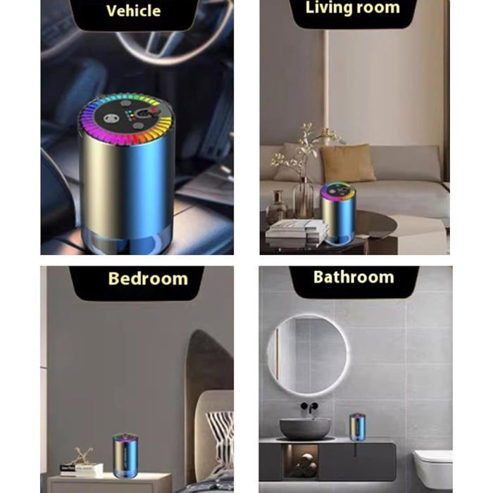 ®RisingFF Désodorisant pour voiture, spray d'aromathérapie, design ciel étoilé, désodorisant pour voiture,