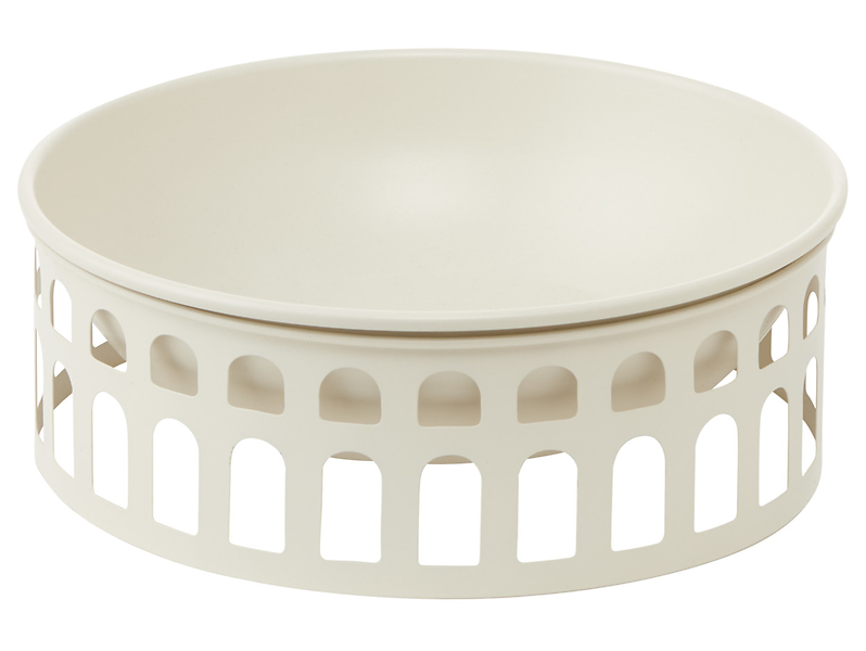 Patera dekoracyjna Base Modern Living 24 cm ecru