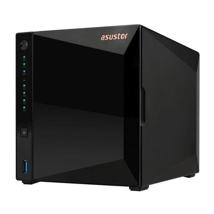 Server NAS - ASUSTOR - AS3304T v2 Drivestor 4 Pro Gen2 - Quad-Core 1.7GHz - 2GB DDR4 - 2.5GbE - 4 alloggiamenti
