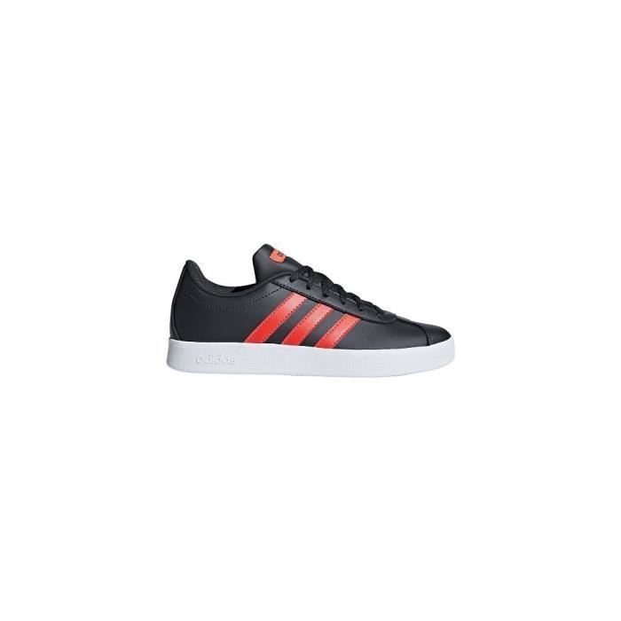 Baskets Adidas VL Court 20 K - Mixte - Noir - Adulte