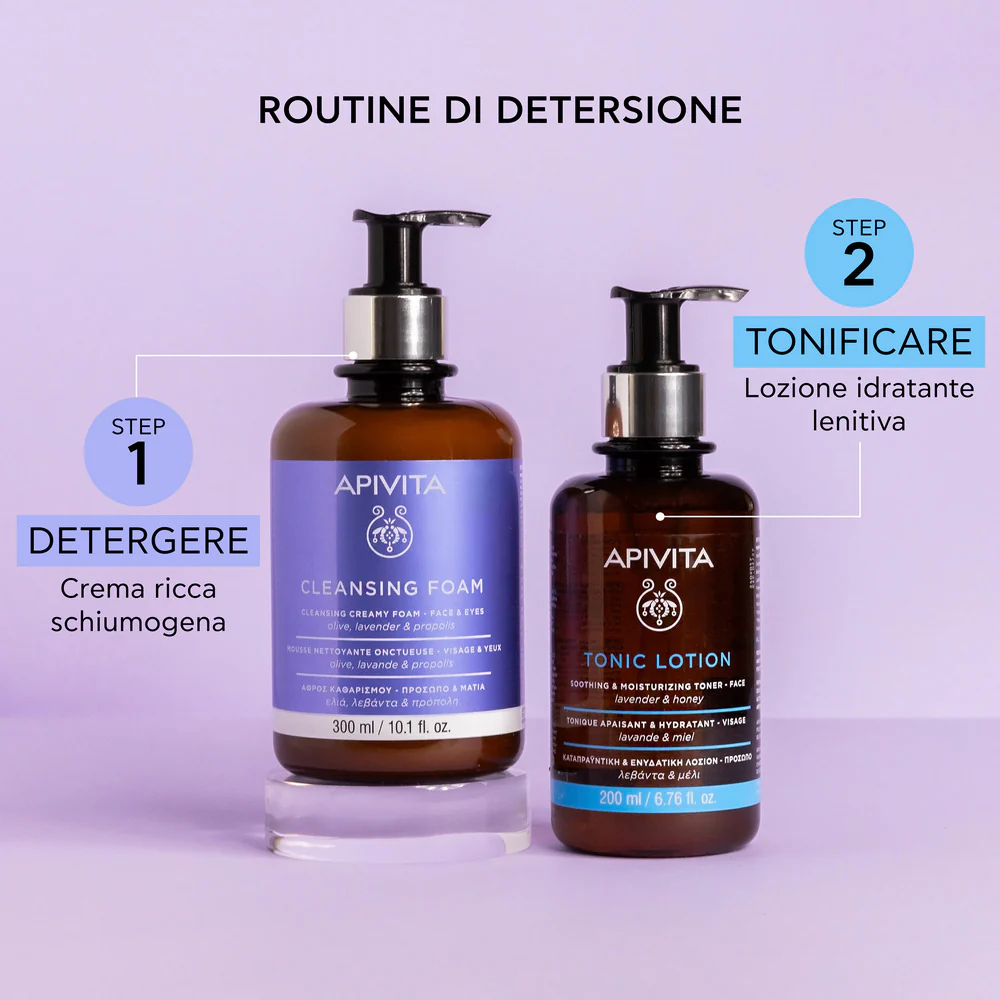 Detergenti e Struccanti Mousse Detergente cremosa - per  Viso e Occhi - Mousse detergente viso