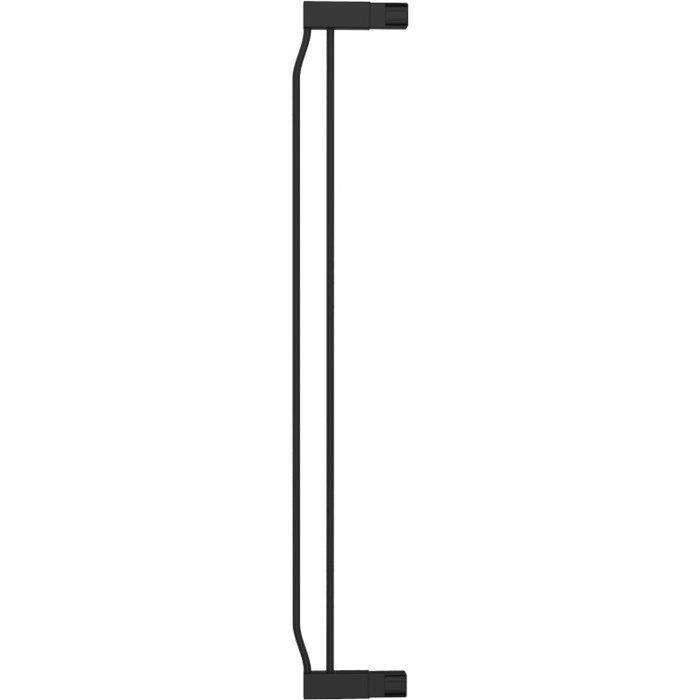 INGENUITY 8cm Black Metal Safety Gate Extension Accessory, compatible with hands-free opening gates