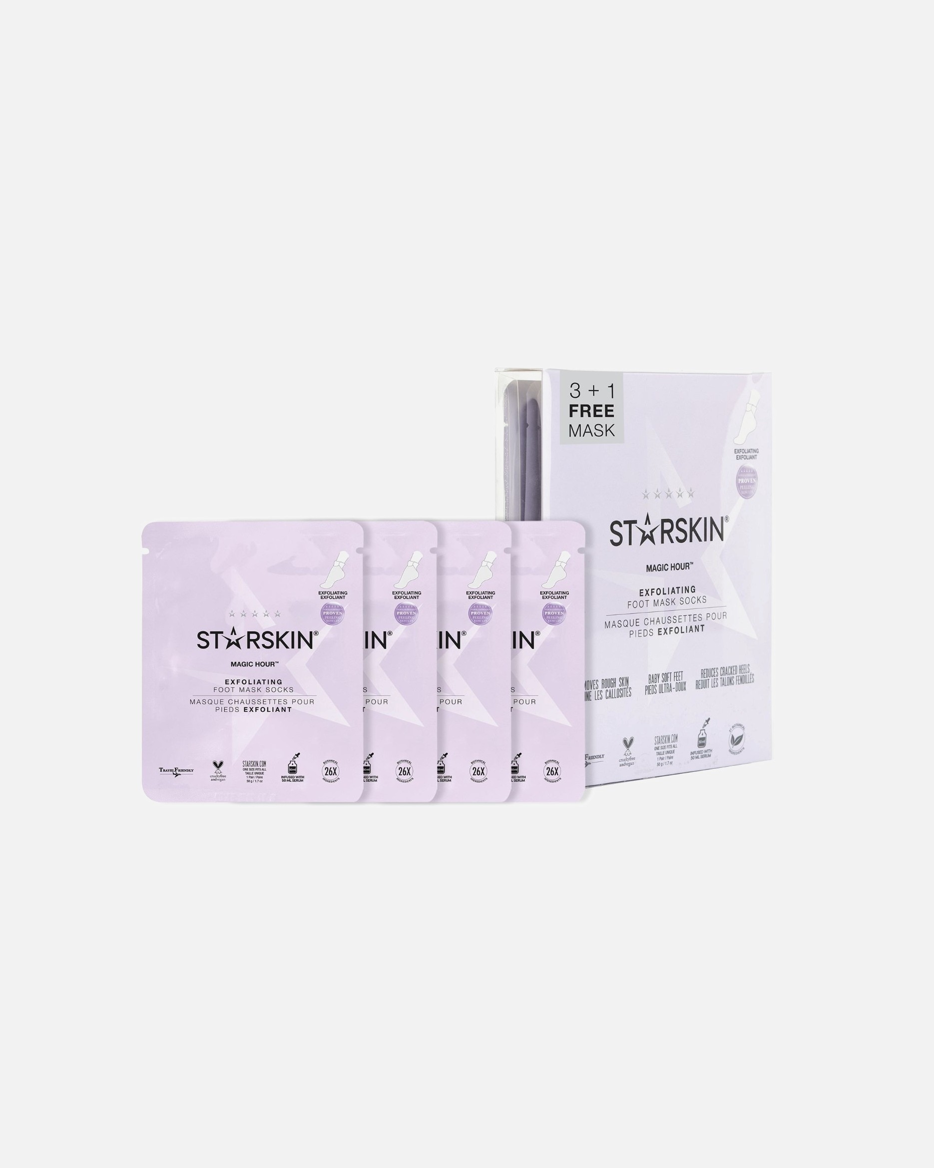 Pleťové masky STARSKIN® Magic Hour 3+1 balenie -