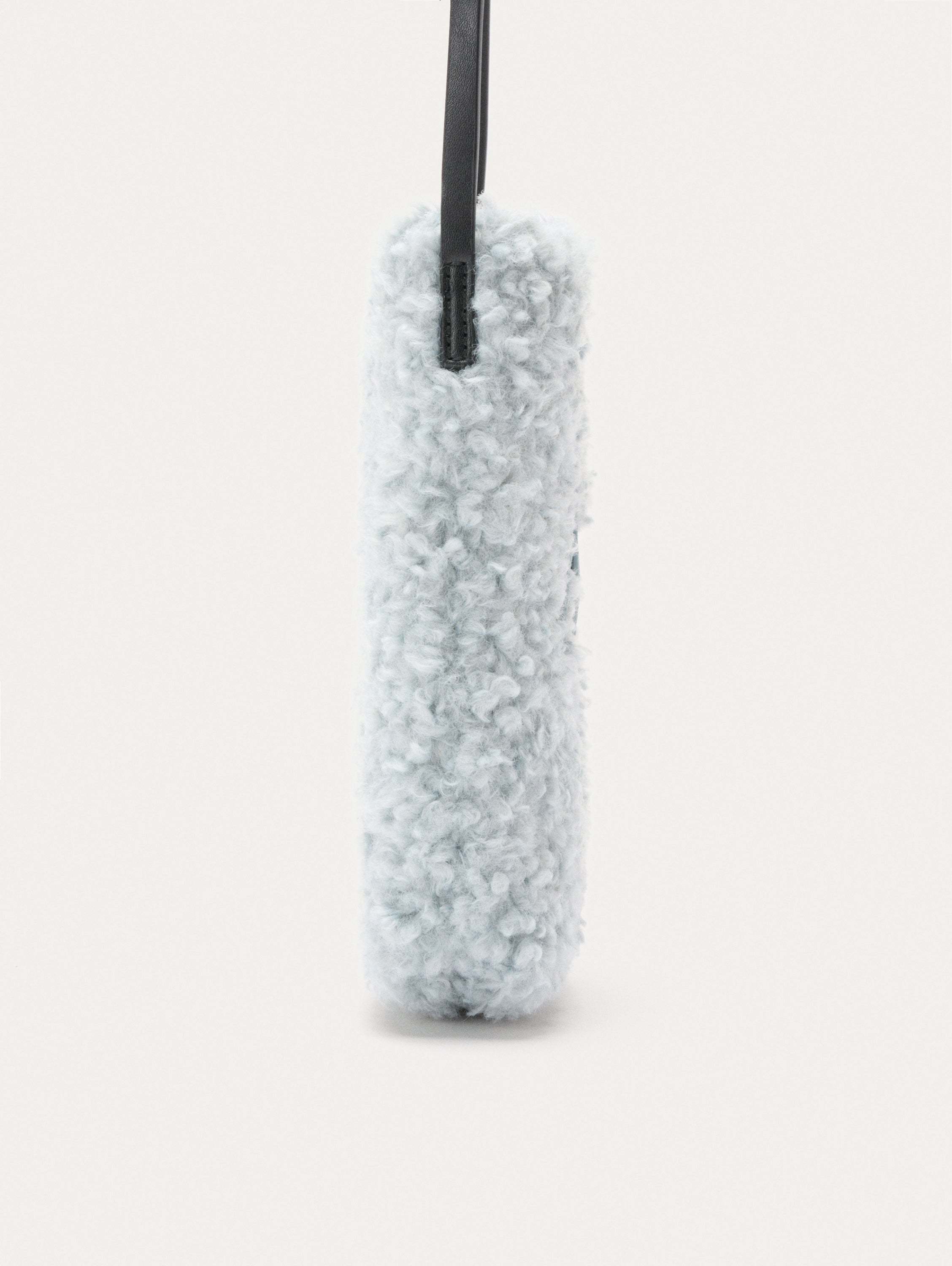 MINI BOLSO BORREGUITO TOWER AZUL CLARO