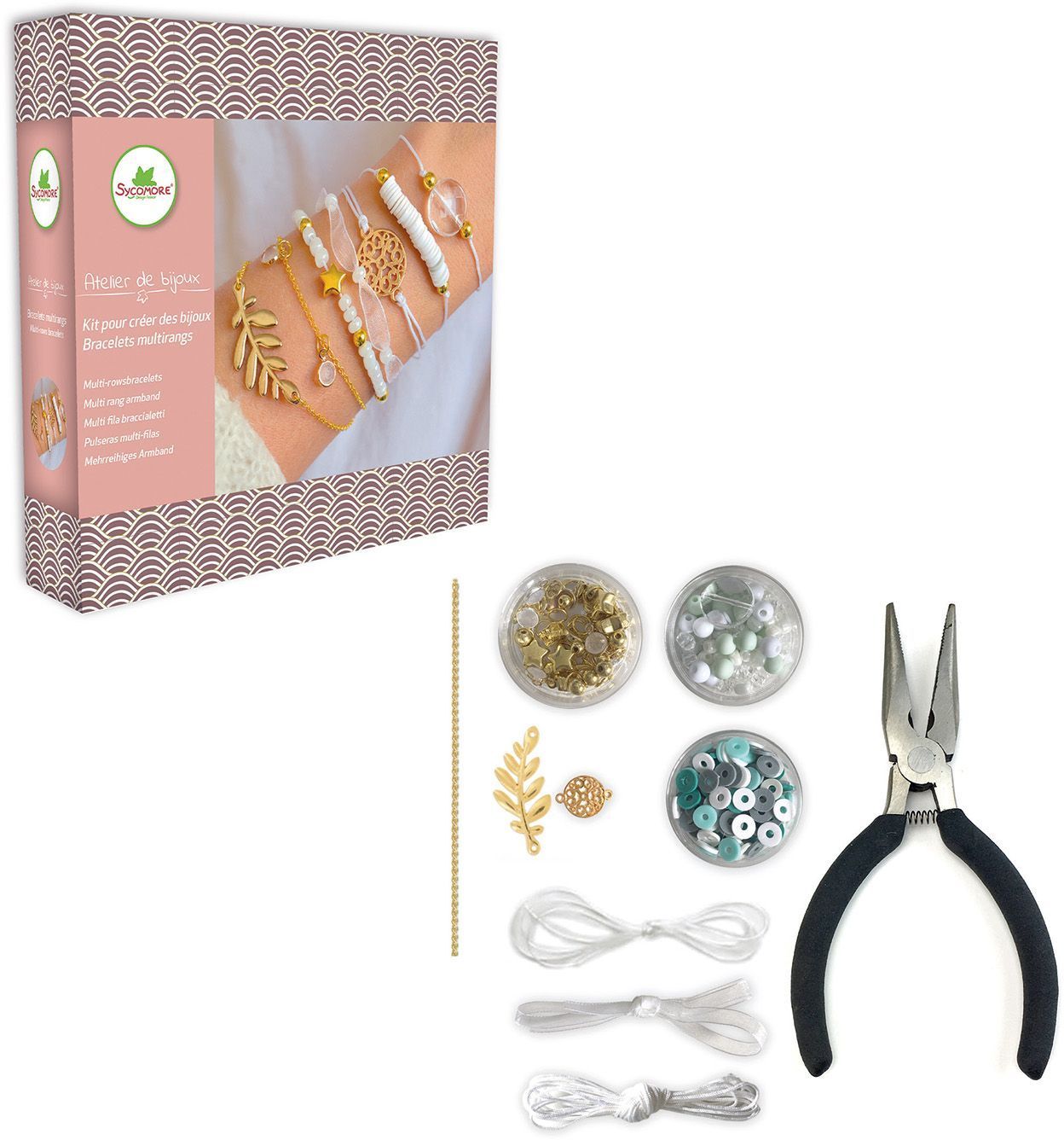 Taller de joyería - SYCOMORE - Pulseras de varias hebras - Mayores de 12 años