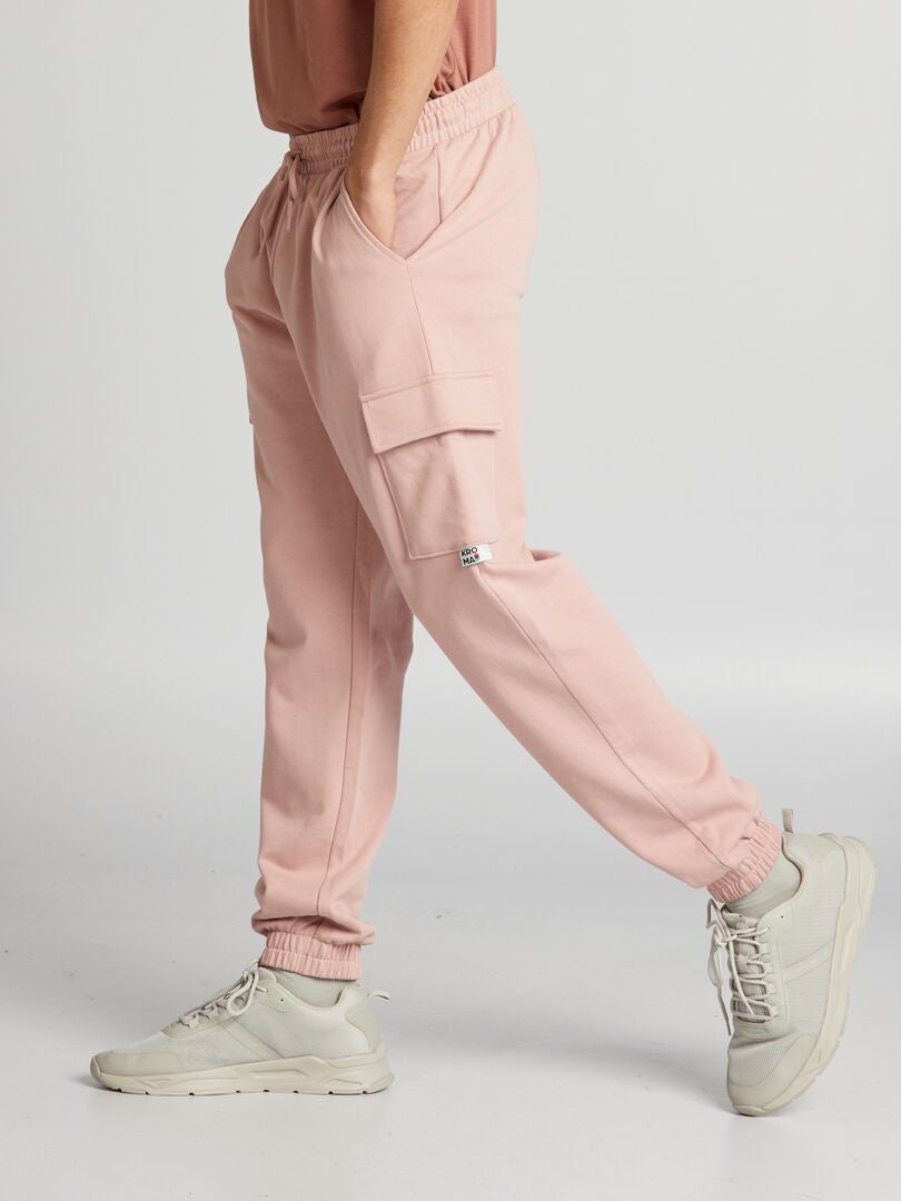 Pantalones deportivos con múltiples bolsillos - MORADO