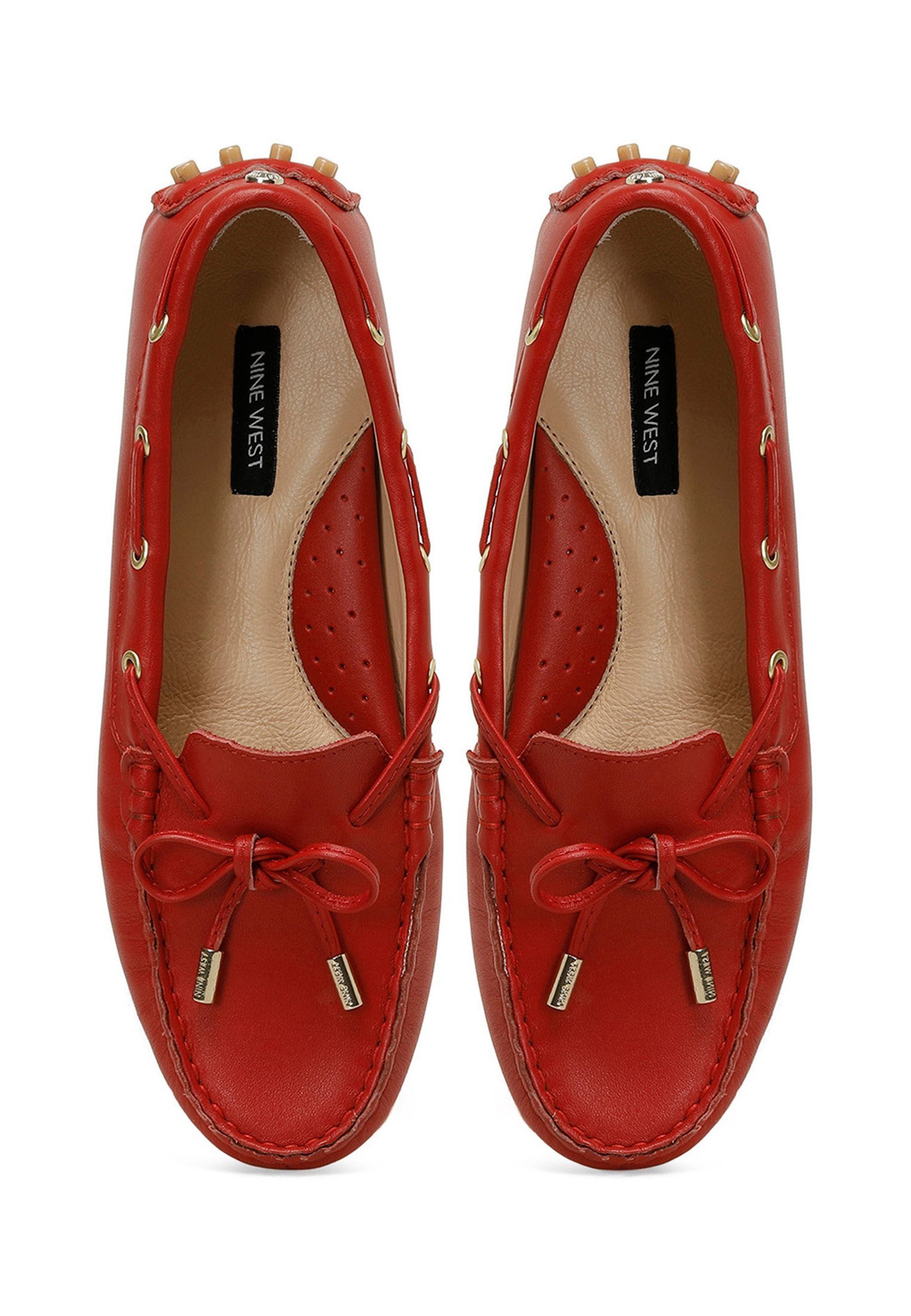 Chaussures bateau Nine West - rouges