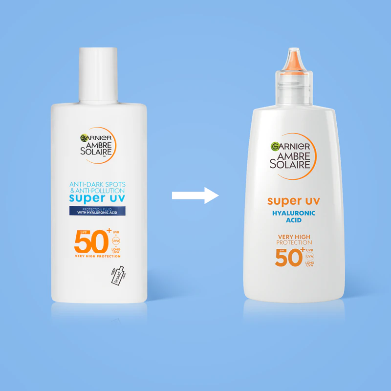 Garnier Ambre Solaire Super UV Hyaluronic Acid ochranná tekutina s hydratačným účinkom