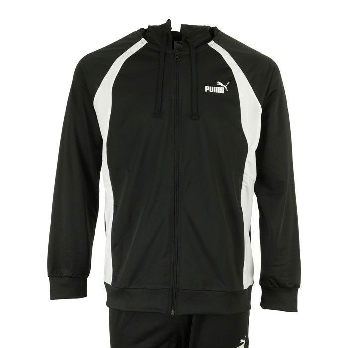 Survêtement homme - PUMA - 5986 - Hoodie zippé - Polyester - Noir