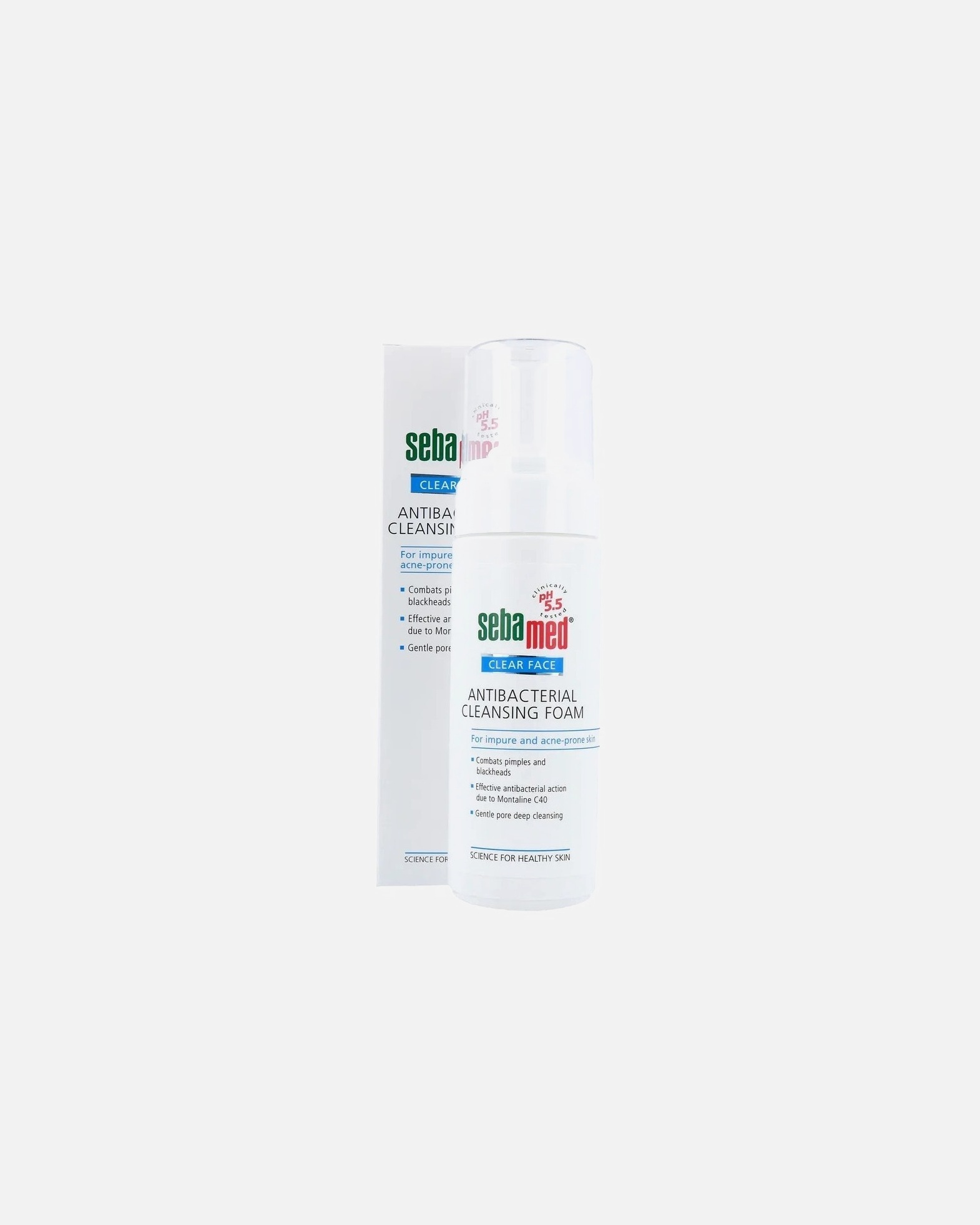 sebamed antibakteriálna čistiaca pena - 150 ml