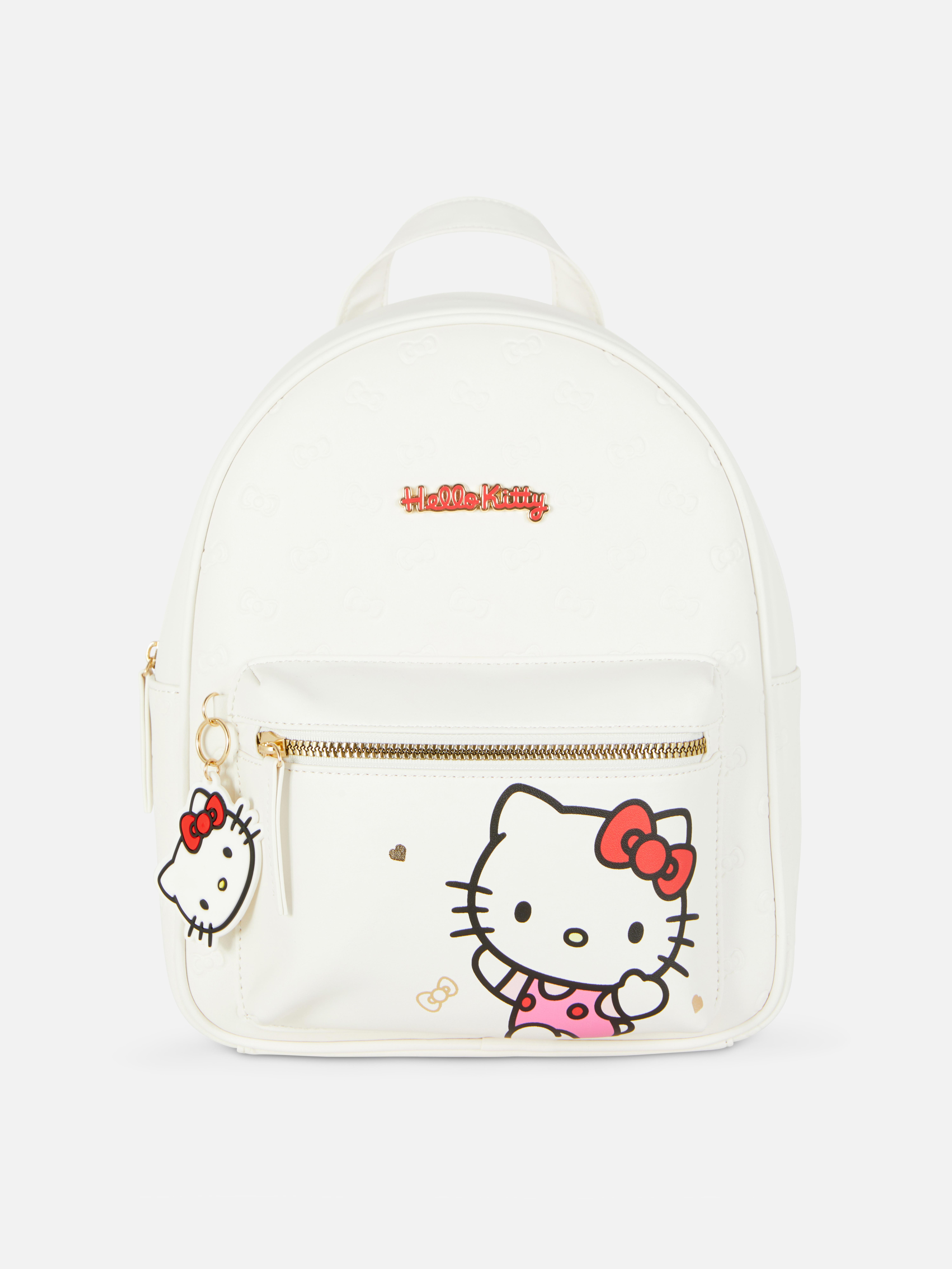 Ранац Hello Kitty Ранац са подесивим нараменицама, џеповима са затварачем, горњом ручком и ликовима Hello Kitty