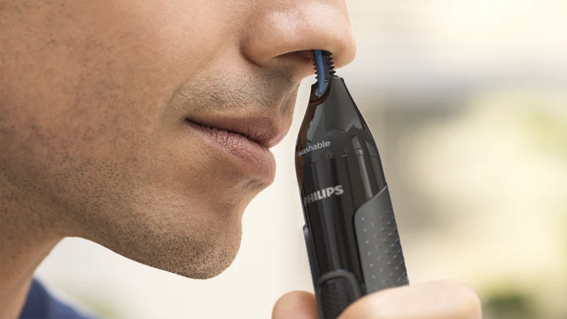 Aparador de pelos do nariz e orelhas Philips Série 3000 NT3650/16
