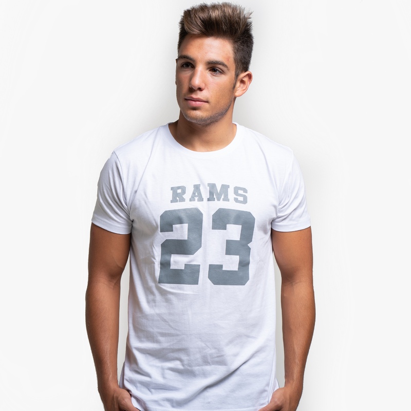  Κλασικό λογότυπο της Camiseta Rams 23
