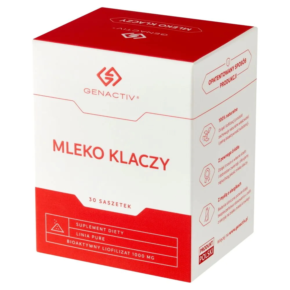 Genactiv Mleko klaczy Suplement diety