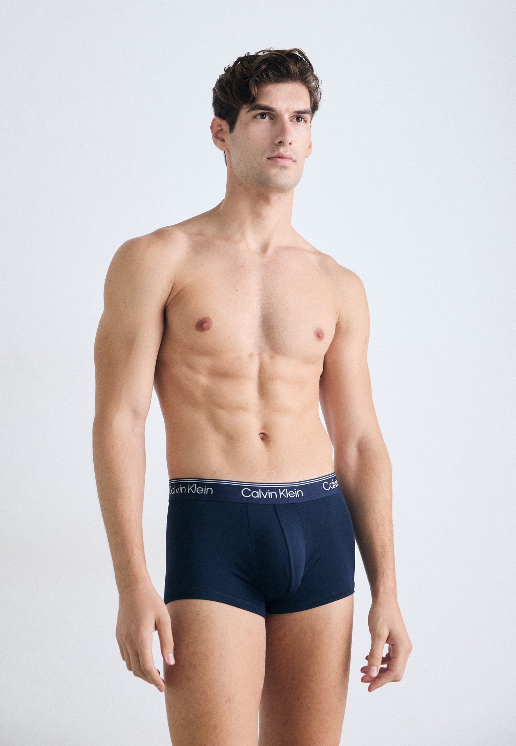 Calvin Klein Underwear LOW RISE TRUNK 3-PACK - Boxershorts - shoreline/royalty/blue bell