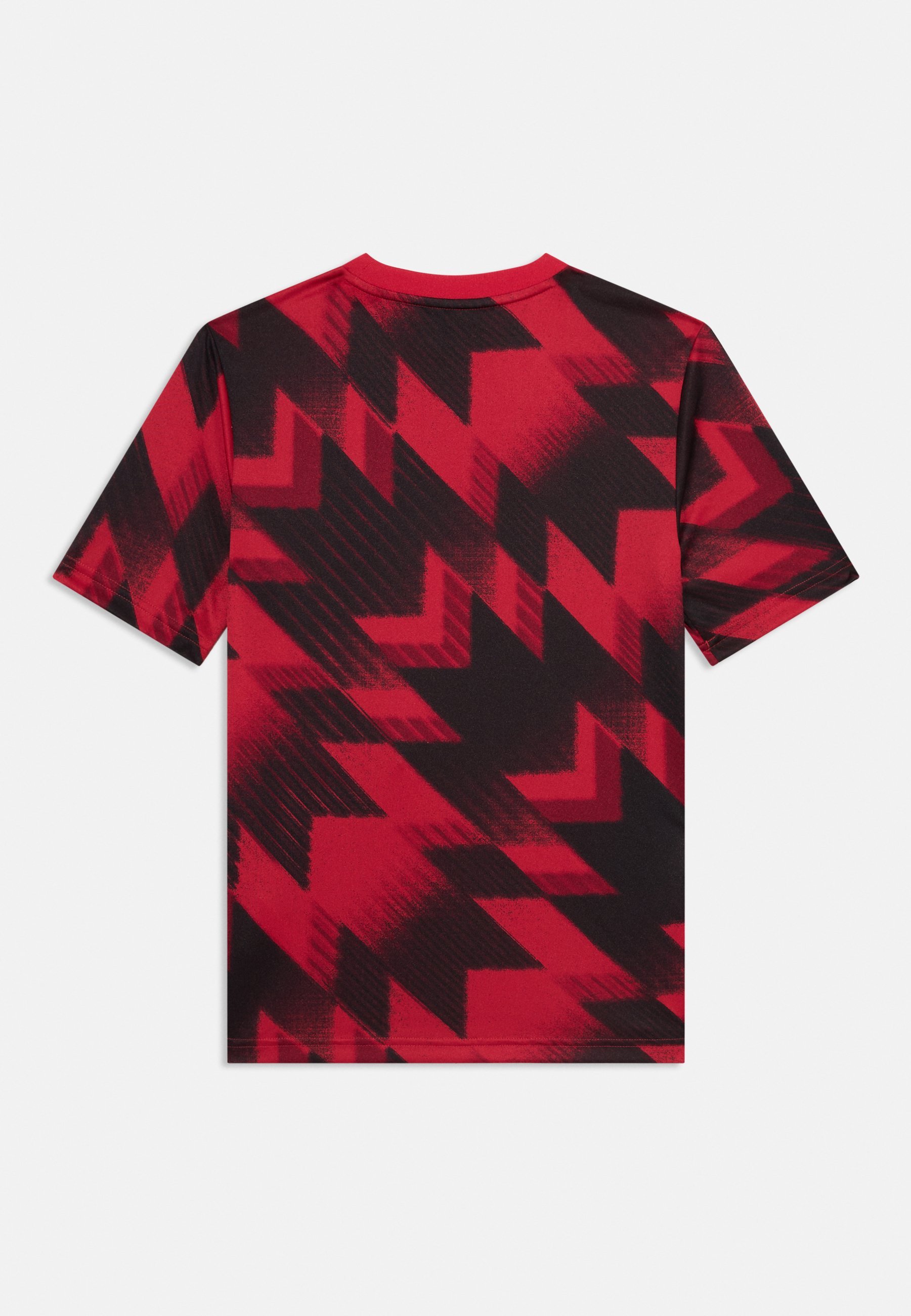 adidas Performance MANCHESTER UNITED PRE PARTITA UNISEX - T-shirt stampata - mufc rosso