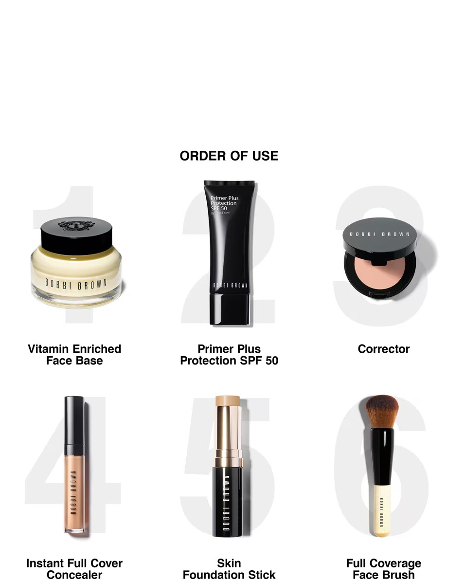 Fond de ten hidratant în formă de baton Bobbi Brown - rezistent la apă - pentru toate tipurile de ten