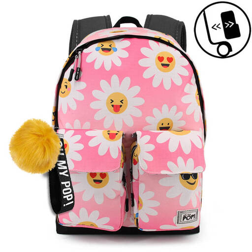Mochila Adaptable Oh My Pop! Fleurs joyeuses