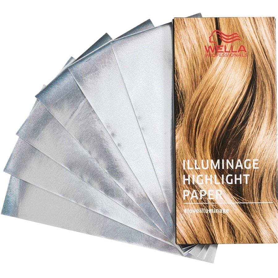 Wella Professionals matu sprādžu marķiera loksnes, fluorescējošs papīrs - 25 cm