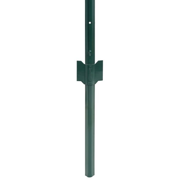 vidaXL Euro Fence Set 20x0.8 m Malla de acero verde para jardín 142810