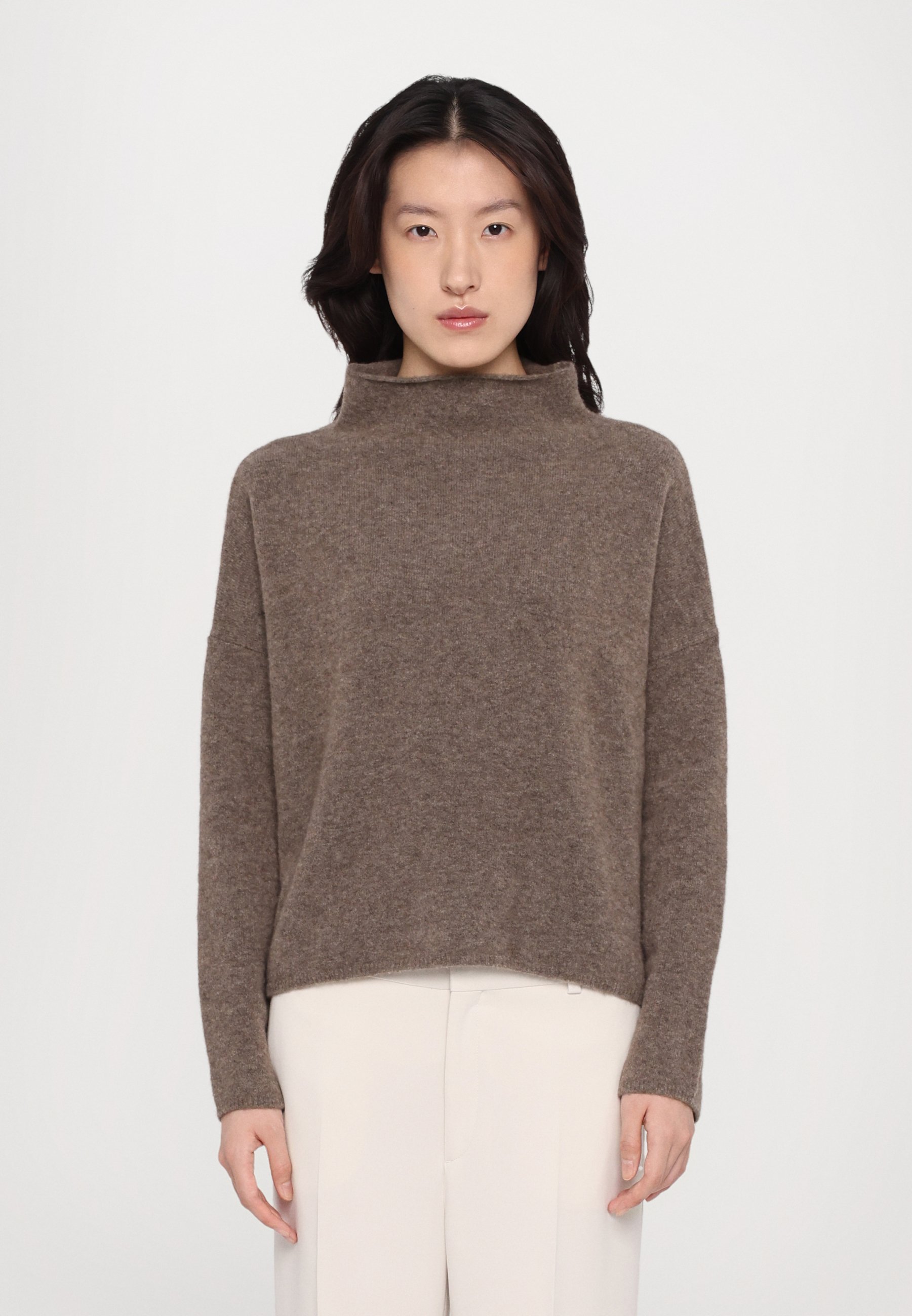 Filippa K MIKA STRIPE - Maglione - tortora scuro