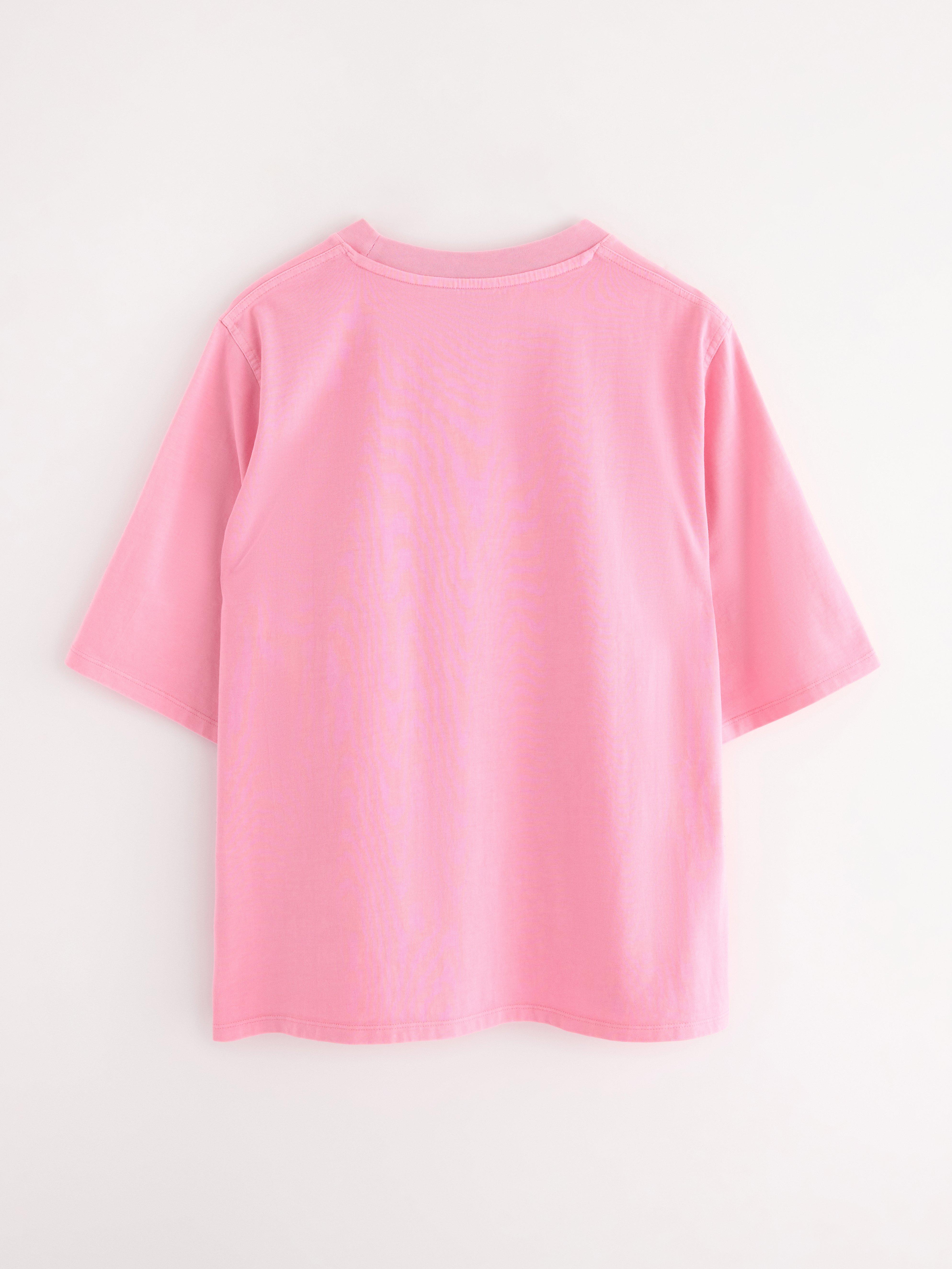 Predimenzionirana majica Dusty Pink