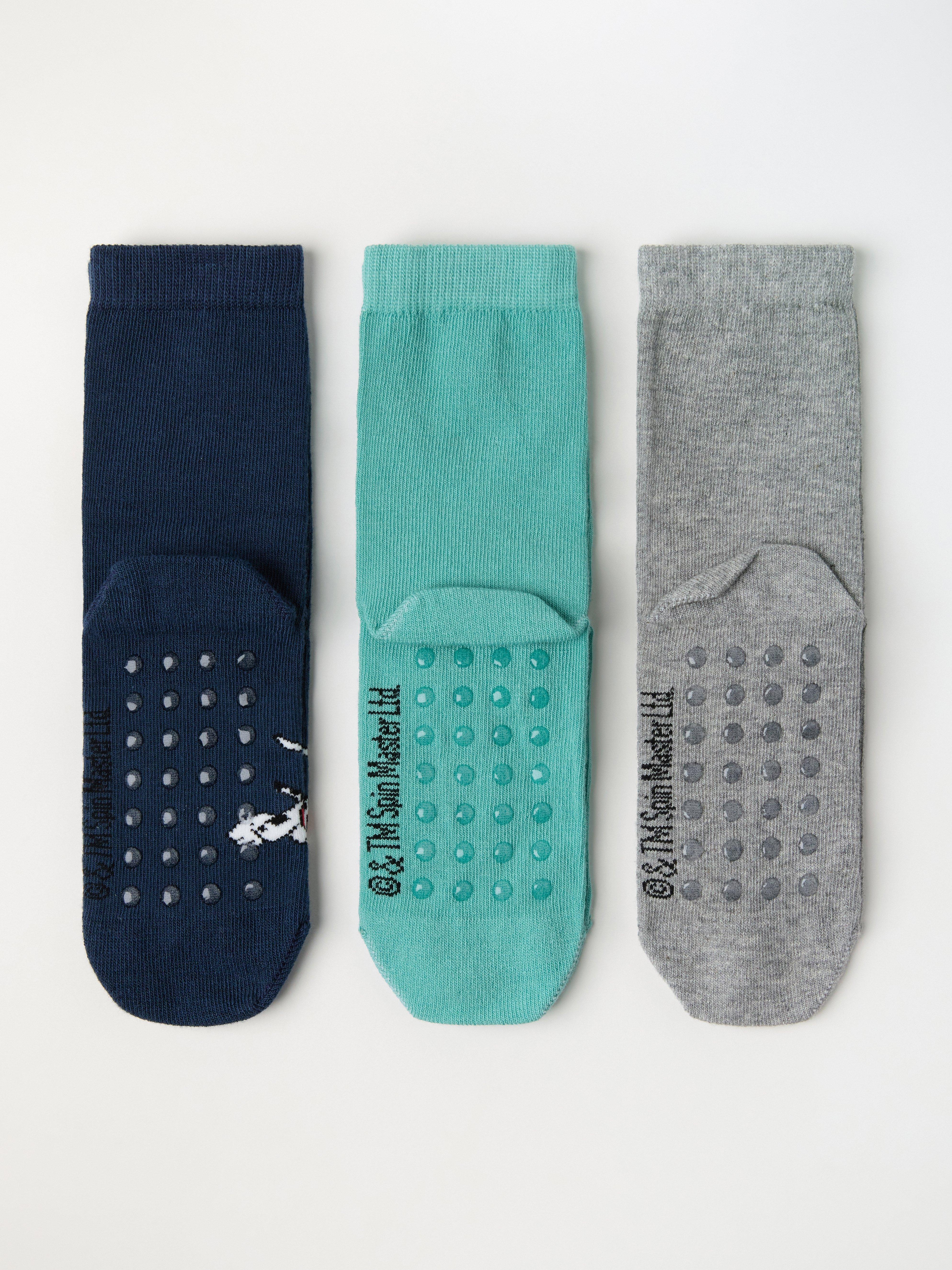 Paquete de 3 pares de calcetines de Paw Patrol color turquesa