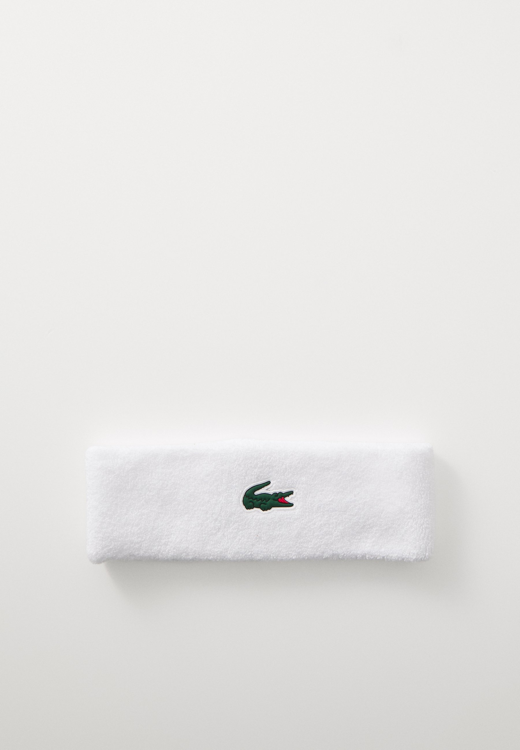 Bandeau de sport unisexe Lacoste Sport - Bandeau anti-transpiration - blanc
