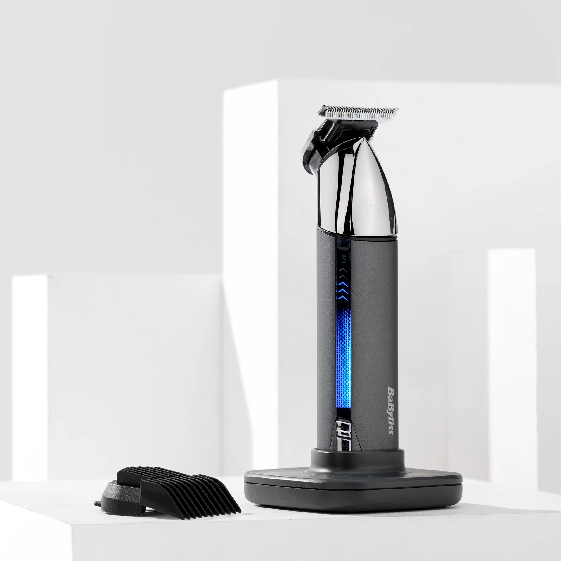 Babyliss Super X fém szakállvágó króm színben