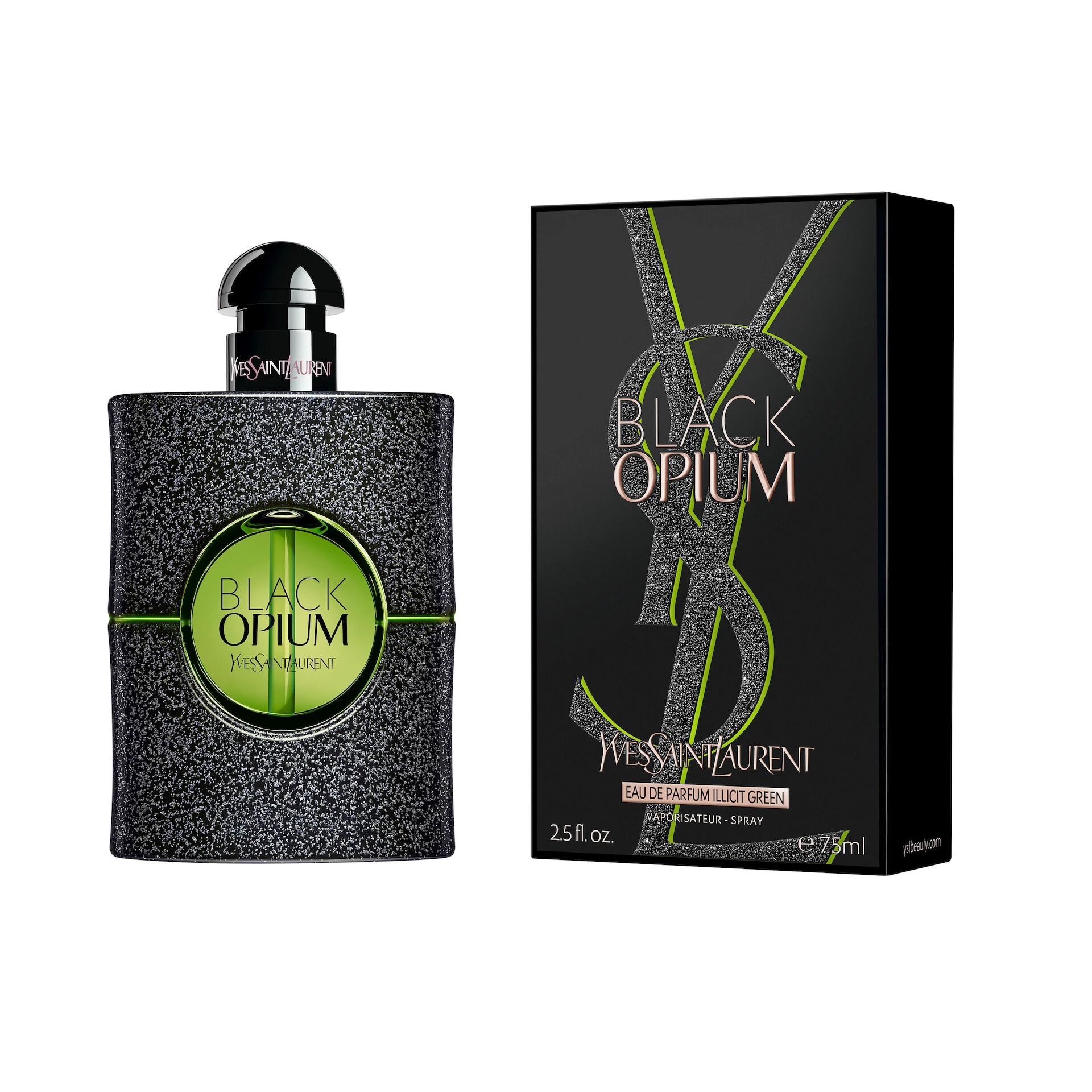 Yves Saint Laurent Black Opium Illicit Green EDT 75 ml