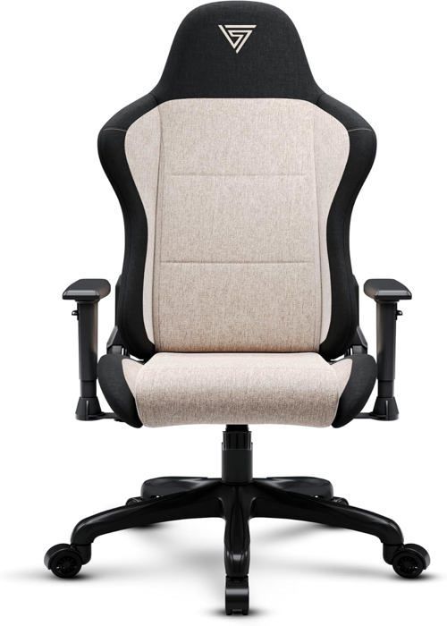 Gamingstoel - SENSE7 - Spellcaster FUKU - Premium Alcantara - Ergonomisch - Beige-Zwart
