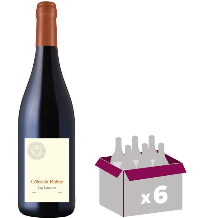 Les Larcins 2024 Côtes du Rhône - Vin rouge de la Vallée du Rhône x6