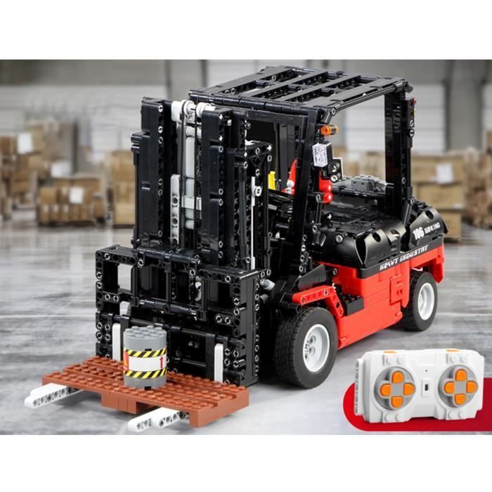 King Mold 13106 Technic APP RC Model The Forklift 1719 PCS Building Blocks Bricks for Children