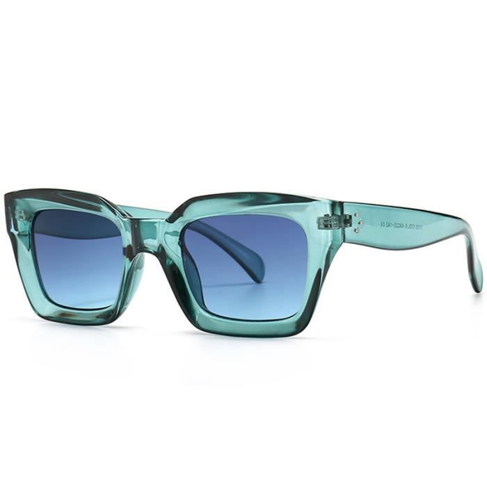 SHARPHY Lunettes de soleil femme mode hip hop bleu voyage haute qualité Hommes Anti-UV