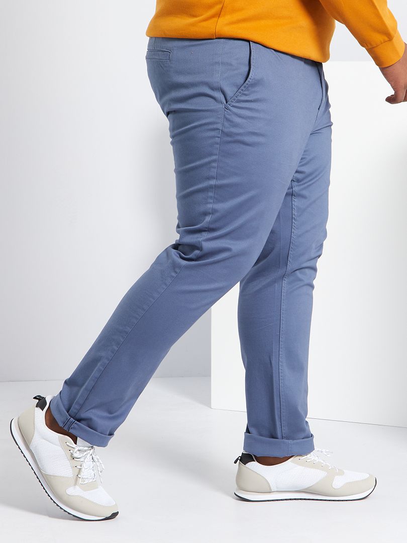 Calça Chino Slim L32 - AZUL
