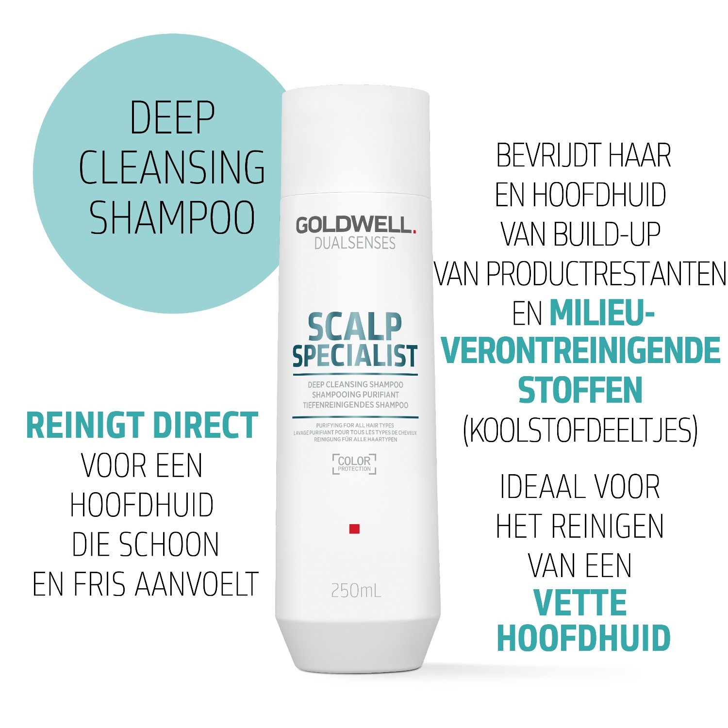 Goldwell Dualsenses šampon za vlasište – dubinsko čišćenje – 250 ml