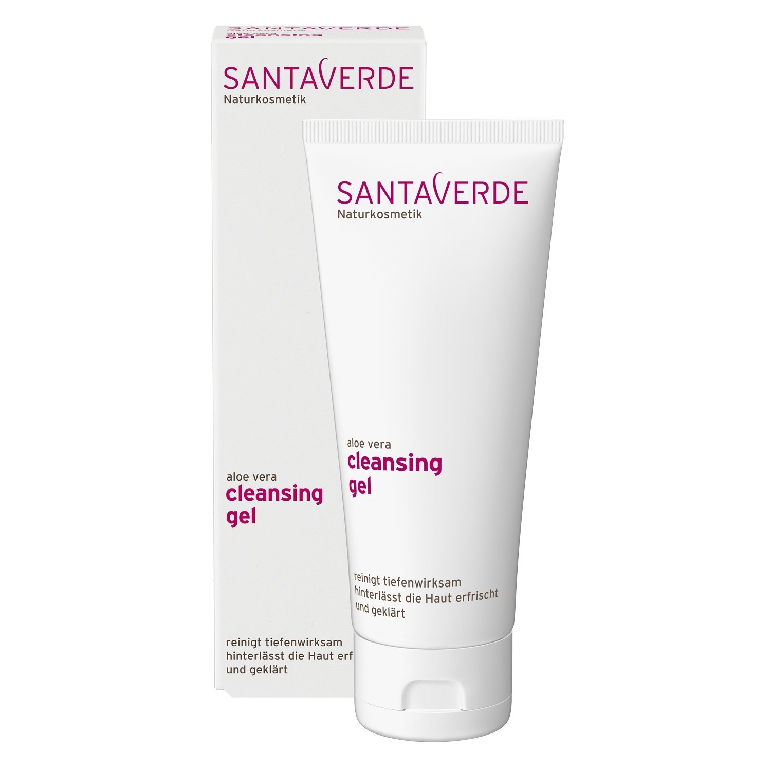 Santaverde Facial Gel Aloe Vera Cleansing Gel - 100 ml