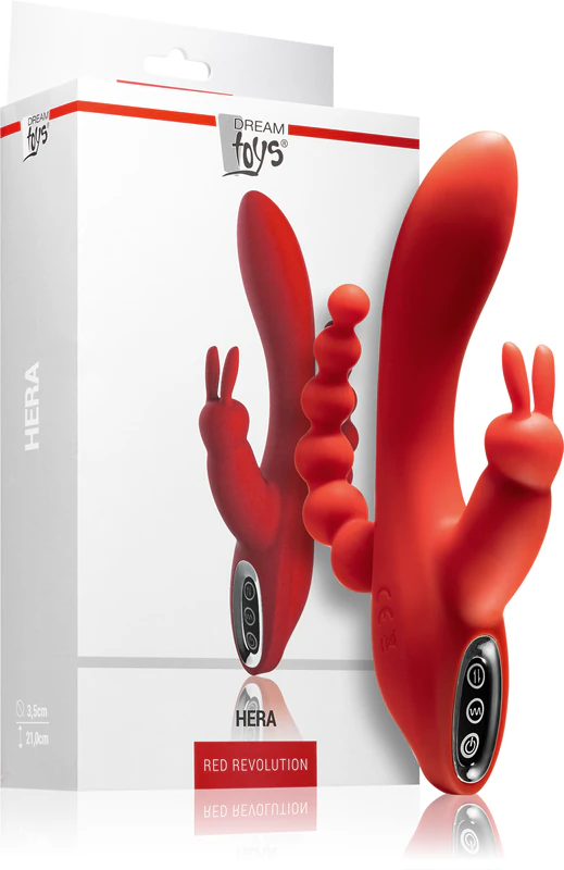 Vibrátor na stimulaci klitorisu Dream Toys Red Revolution Hera