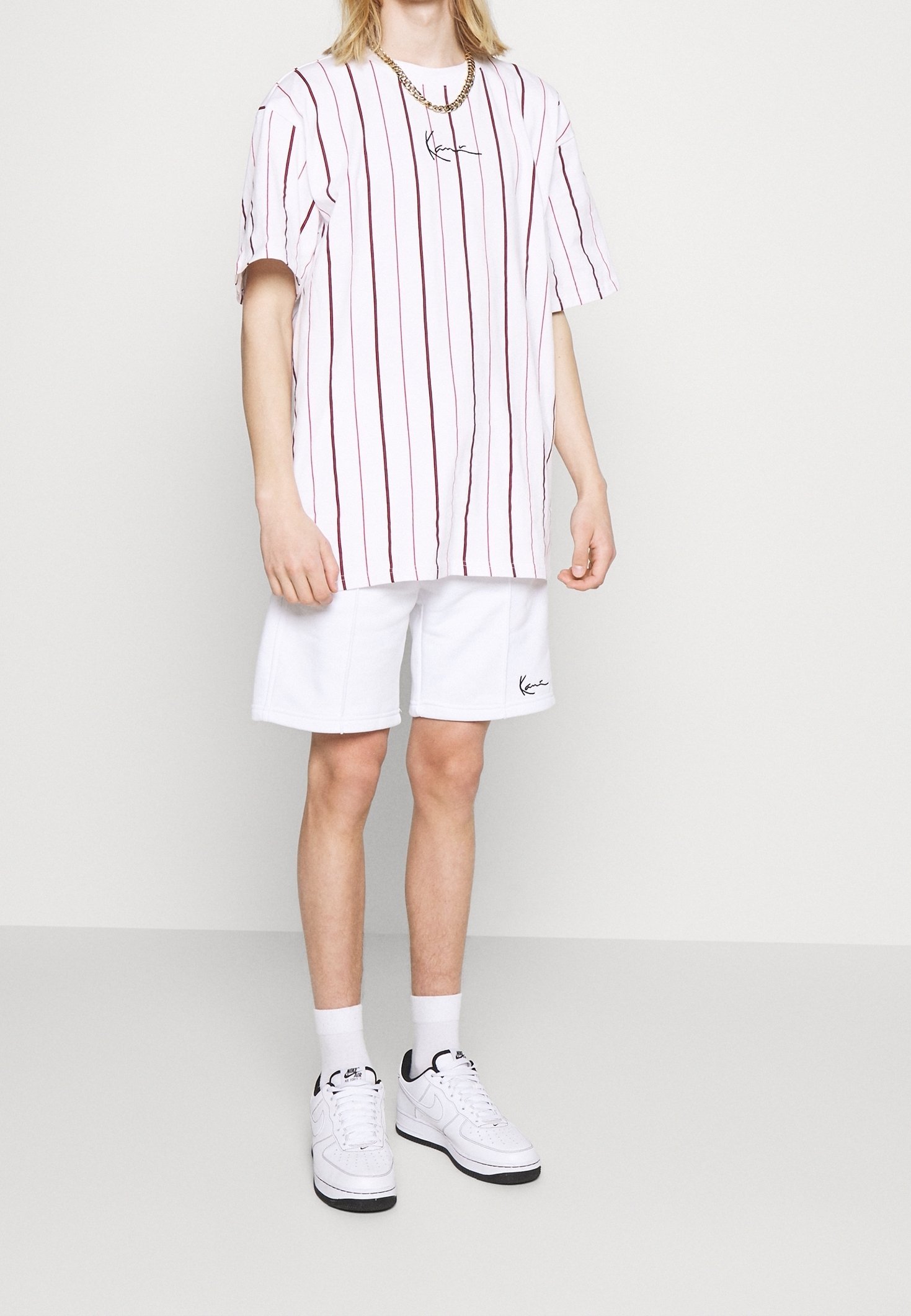 Karl Kani Print T-Shirt - weiß