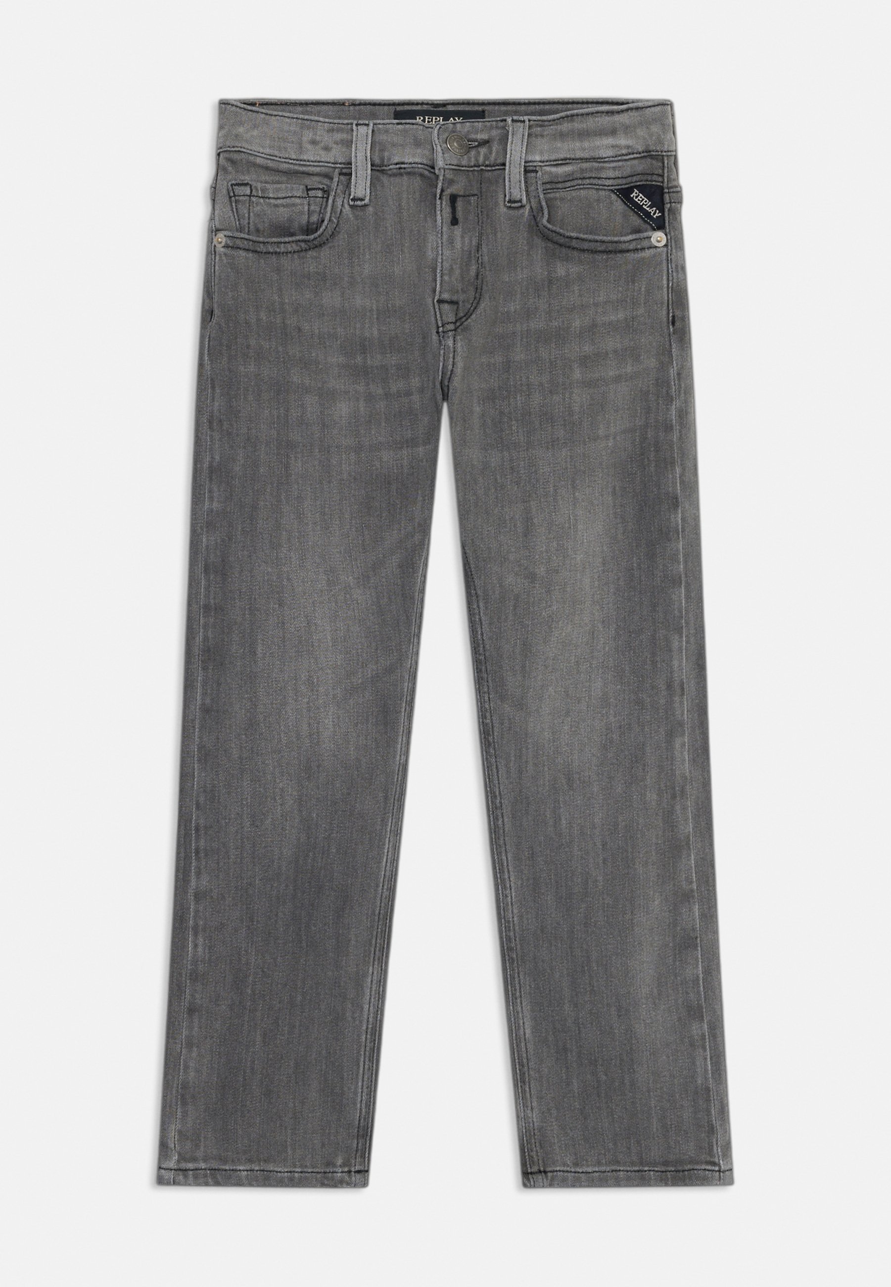Replay SUBJEY - Rechte jeans - donkergrijs