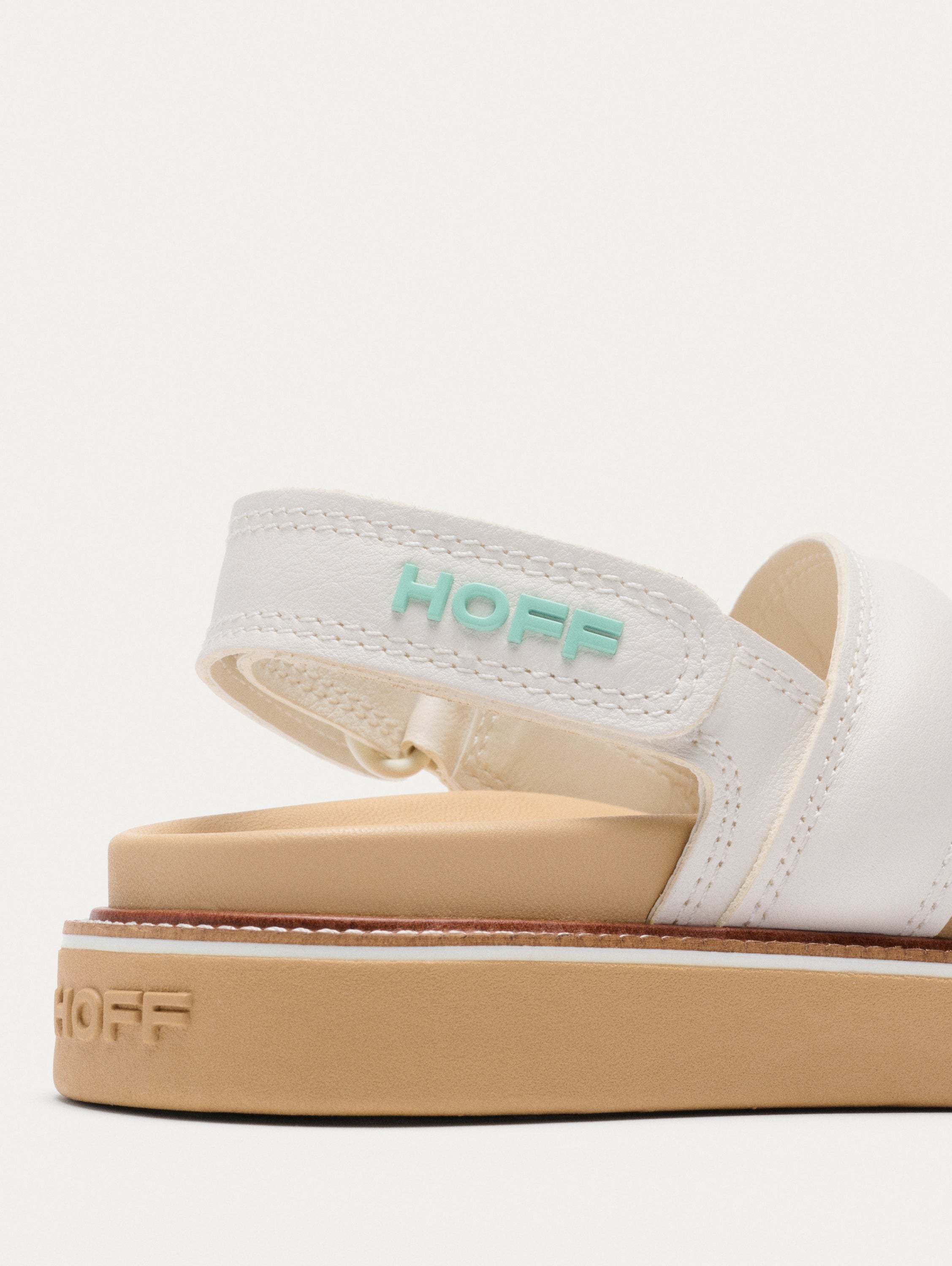SANDALIA PIEL ROAD OFF WHITE
