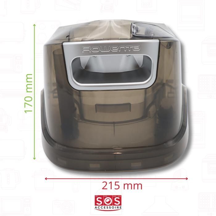 Serbatoio dell'acqua accessorio SOS per ferro da stiro con generatore di vapore CS-00143126, CS-10000047 ROWENTA