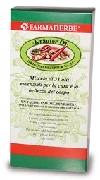FARMADERBE Farmaderbe KrauterOl 31, mélange d'huiles essentielles pour le corps, 100 ml