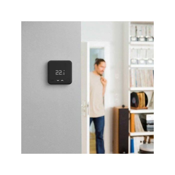 Thermostat d'ambiance TADO - Kit principal - Noir - Réduit votre consommation d'énergie