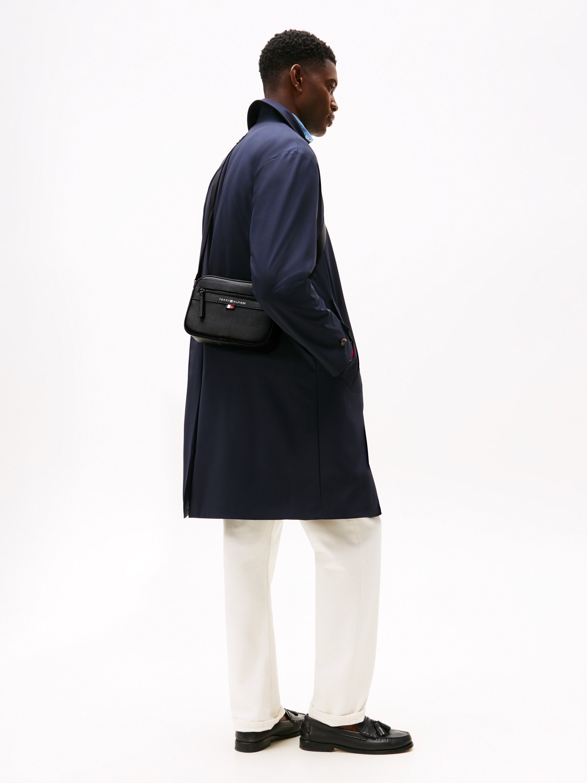Tommy Hilfiger ESSENTIAL REPORTER - Crossbodytas - zwart