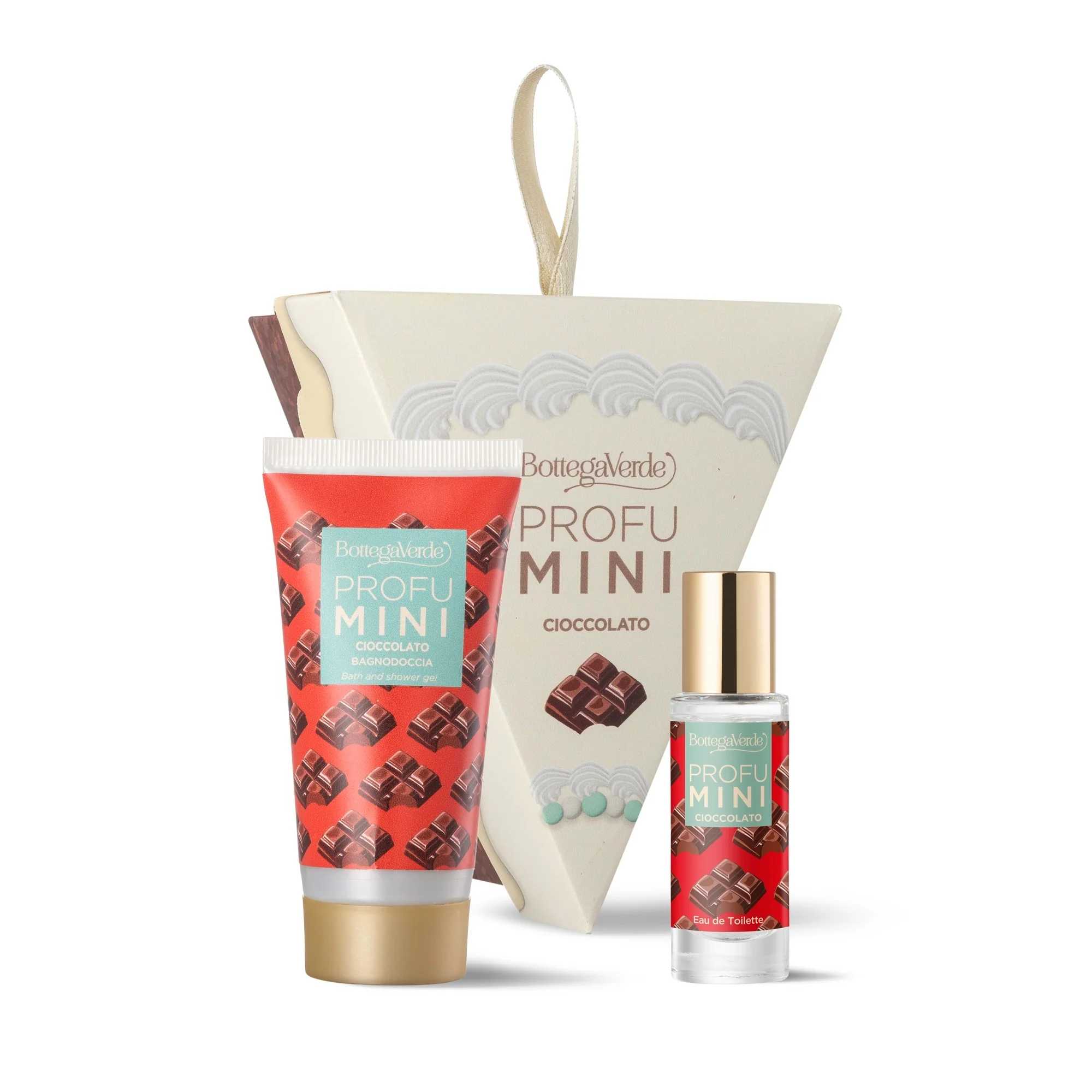 Holiday Collection ProfuMINI - Xmas Cake Cioccolato - Cofanetti Viso e Corpo, Bagno e Doccia, Eau de Toilette