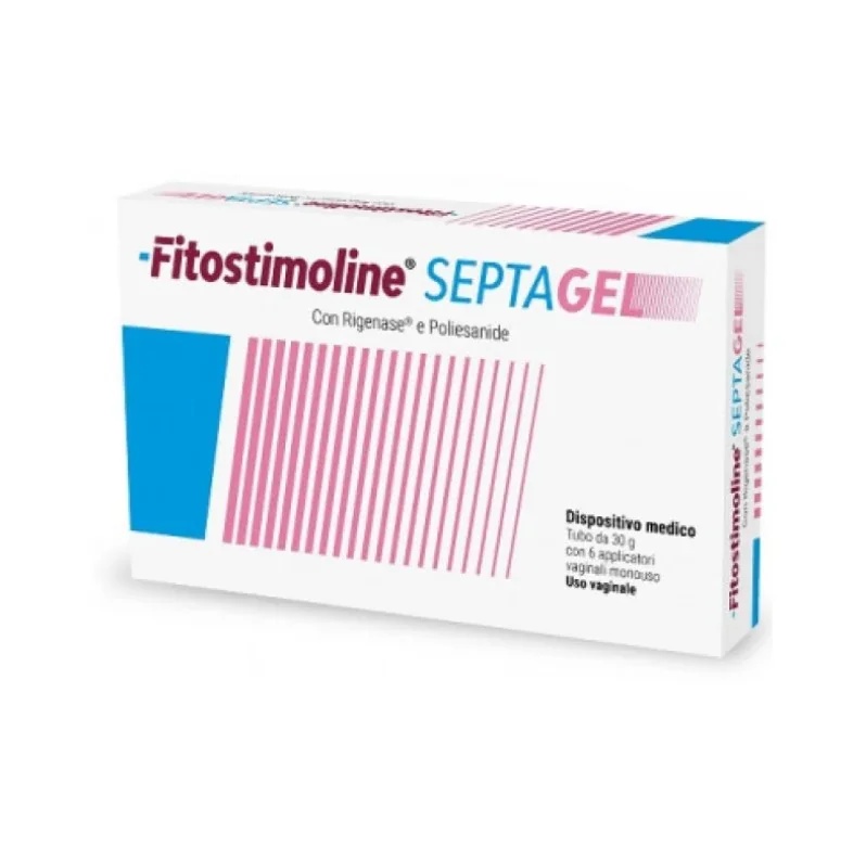 Gel vaginal Fitostimoline Septagel 30 g avec 6 applicateurs jetables
