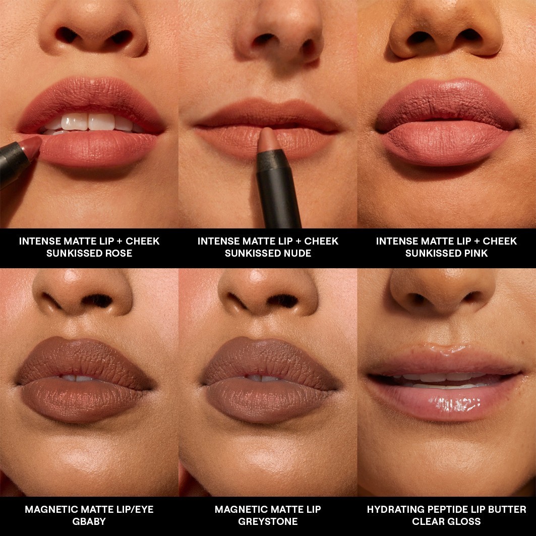 Nudestix сет за шминку Nude Love палета за усне – 1 комад