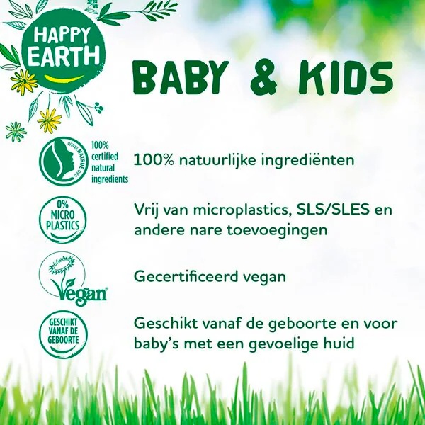 Losjon za lase Happy Earth Baby & Kids 100 % naravni<br>150 ml
